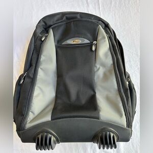 Targus Dual-Tone Black and Gray Backpack